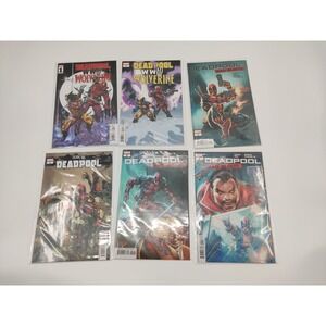 Deadpool Wolverine WWIII Bad Blood  Mixed Series 2023 23024 VF Marvel Lot Of 6
